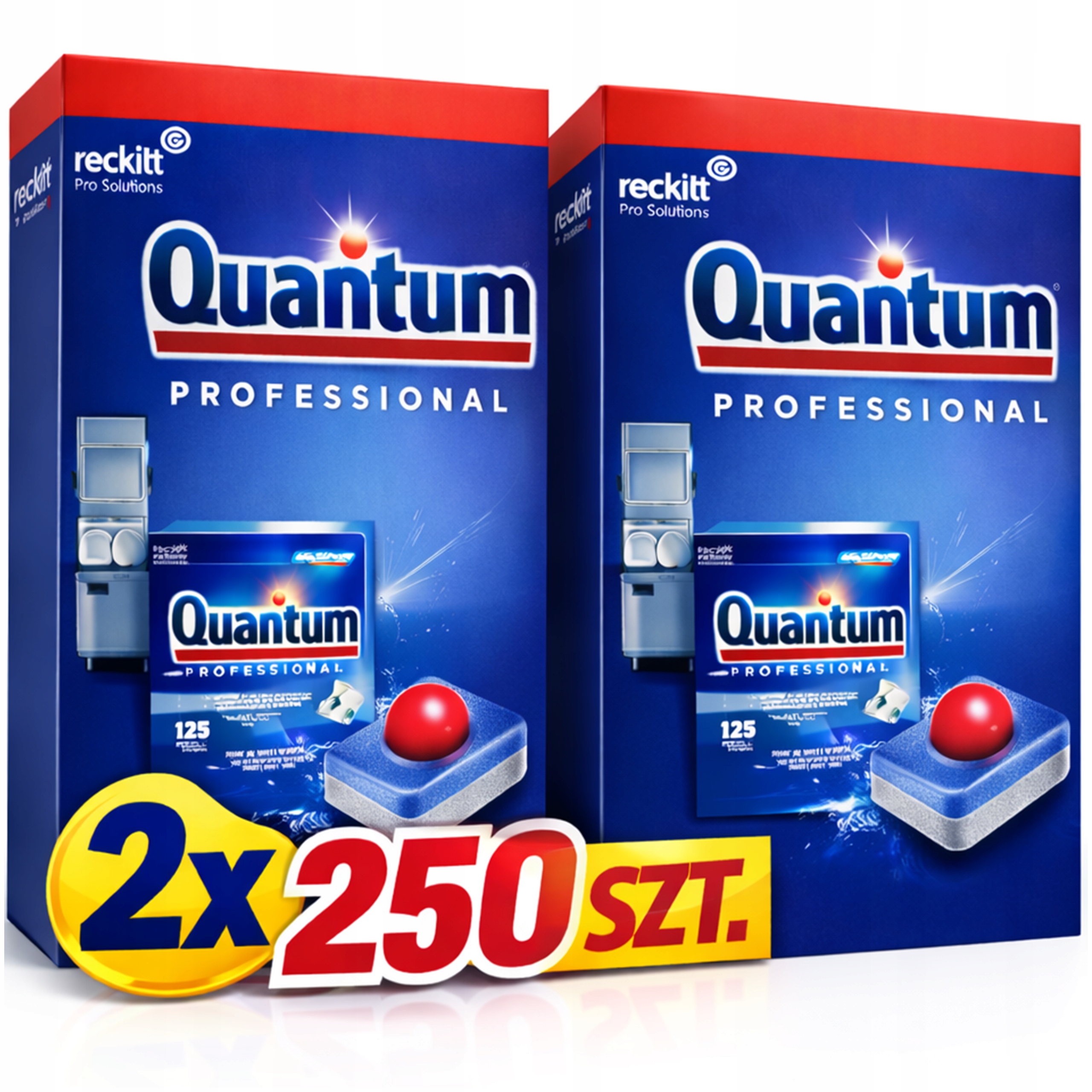 Tabletki Finish Kapsułki Do Zmywarki 250 Szt Quantum Powerball All In One