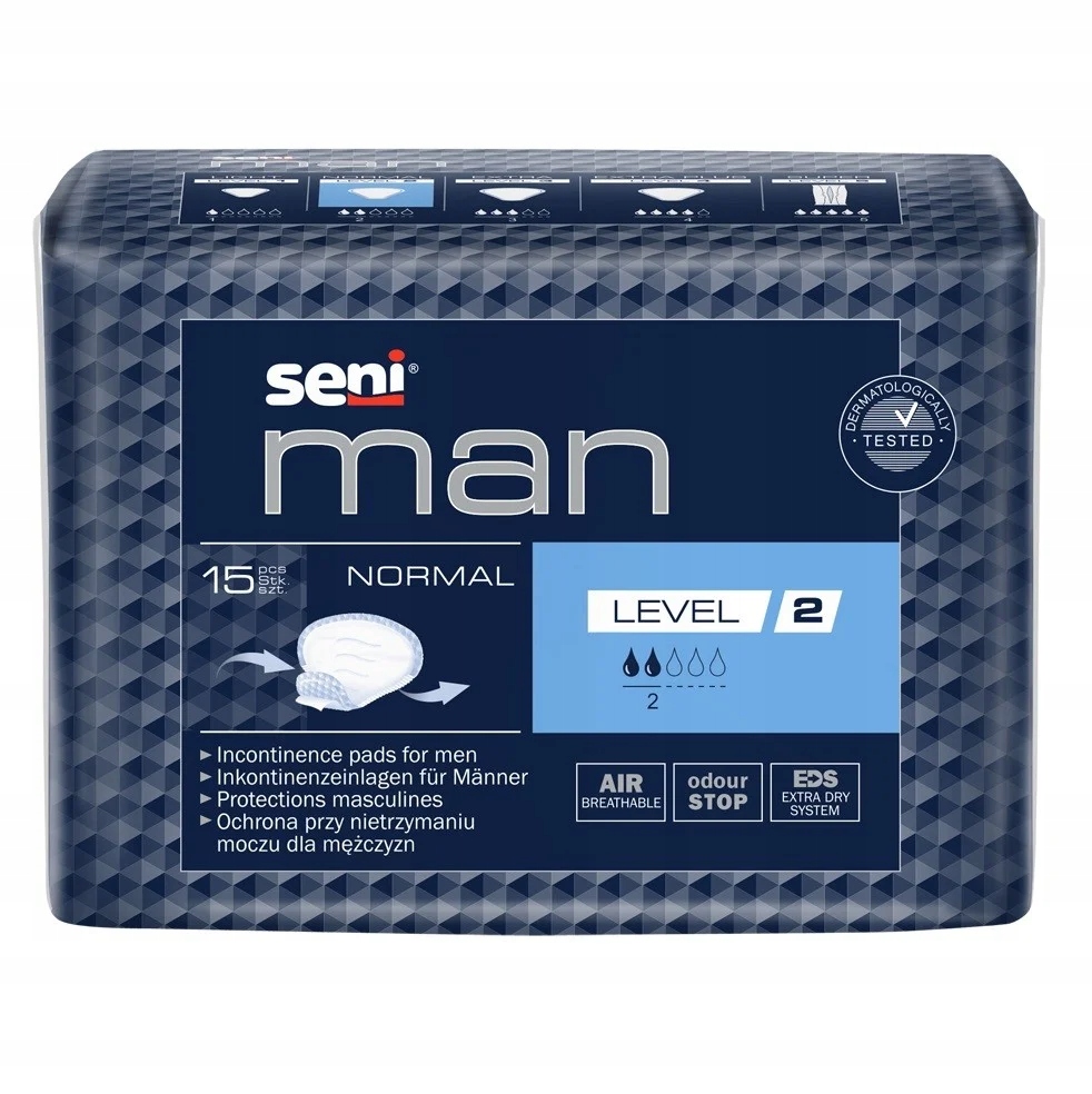 

Seni Man Normal Level 2 wkładki urologiczne męskie