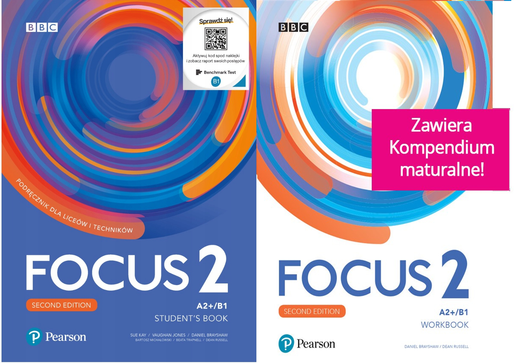 FOCUS 2 2nd edit KOMPLET A2+/B1 + KOD + Benchmark (12521342275 ...
