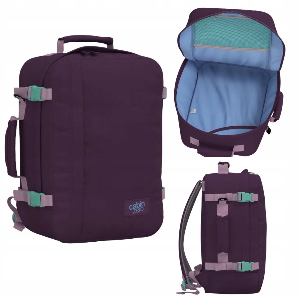 Plecak podręczny do samolotu CabinZero 28l Midnight Purple WizzAir