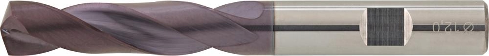 Vrták spirálový TiALN, typ Uni, stopka Hb 3xD 10,3 mm celokarbidový Fortis