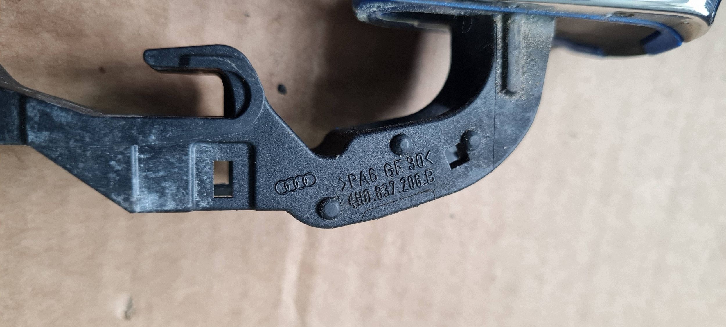 A6 C7 4G handle door right right front rear part CHROM 4H0837206A