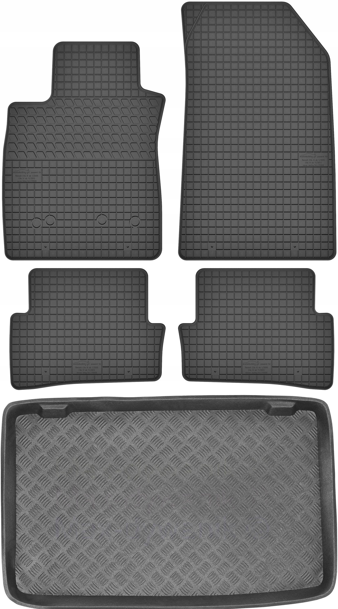 

Renault Clio III Hb 2005-2012 Dywaniki mata