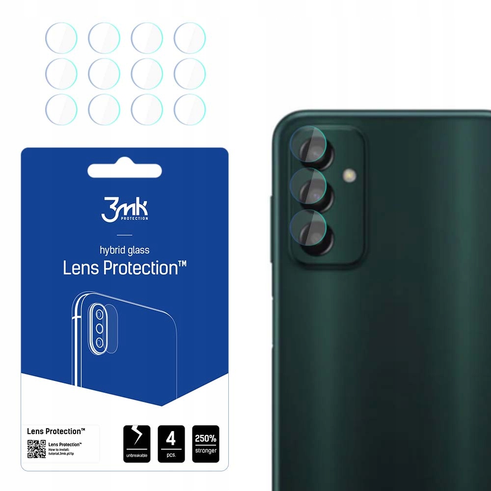 

4x Szkło na obiektyw do Samsung Galaxy M13 4G 3mk