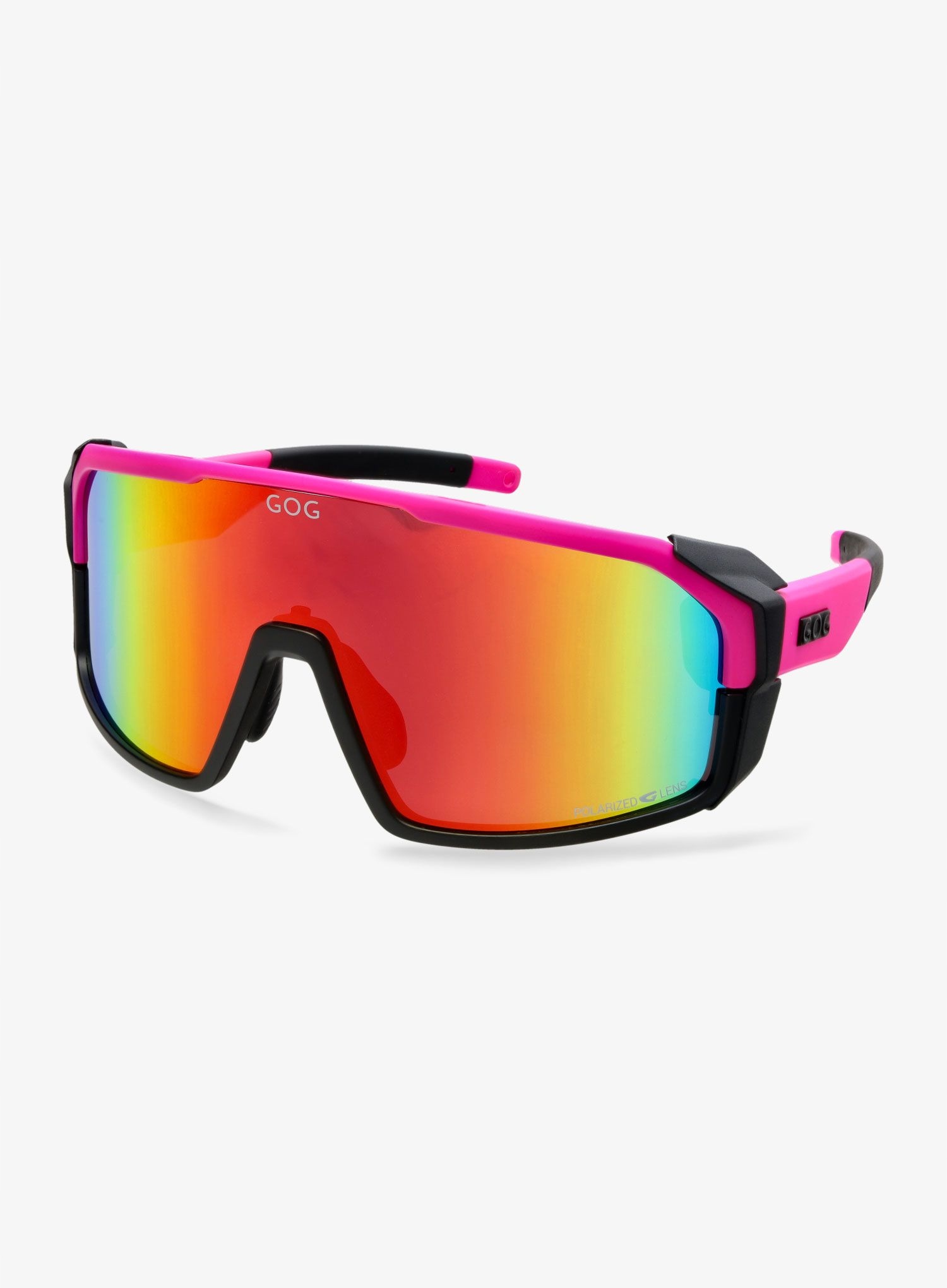 Polarizační brýle Gog Annapurna červená/matná neonová barva pink/černá