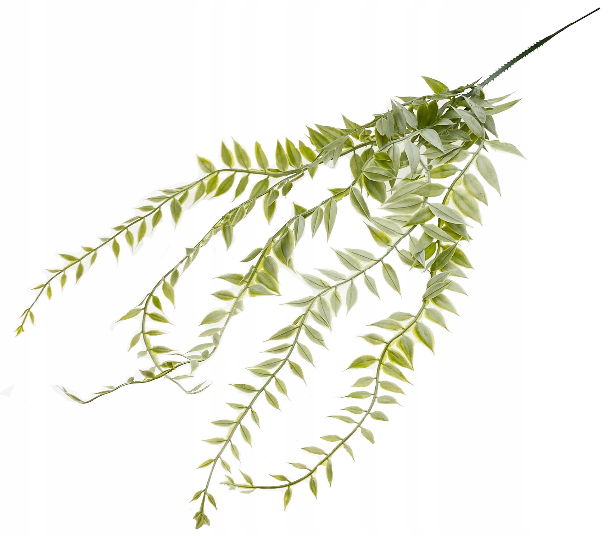 GAŁĄZKA SZTUCZNA ZIELONA LIŚCIE PŁACZĄCA WIERZBA KWIATY SZTUCZNE 1SZT 45CM