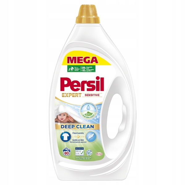Levně Persil Gel Expert Sensitive Deep Clean gel na praní 3,6 l