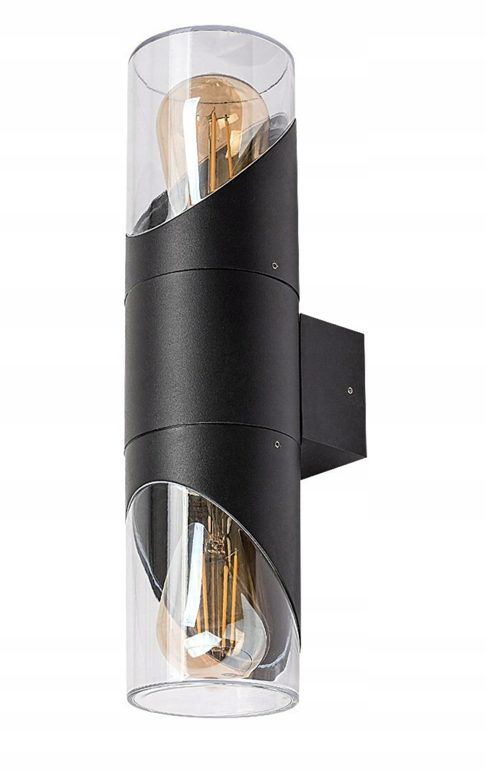 Rabalux Novigrad vonkajšie nástenné svietidlo E27, 2x28W, čierne, IP54