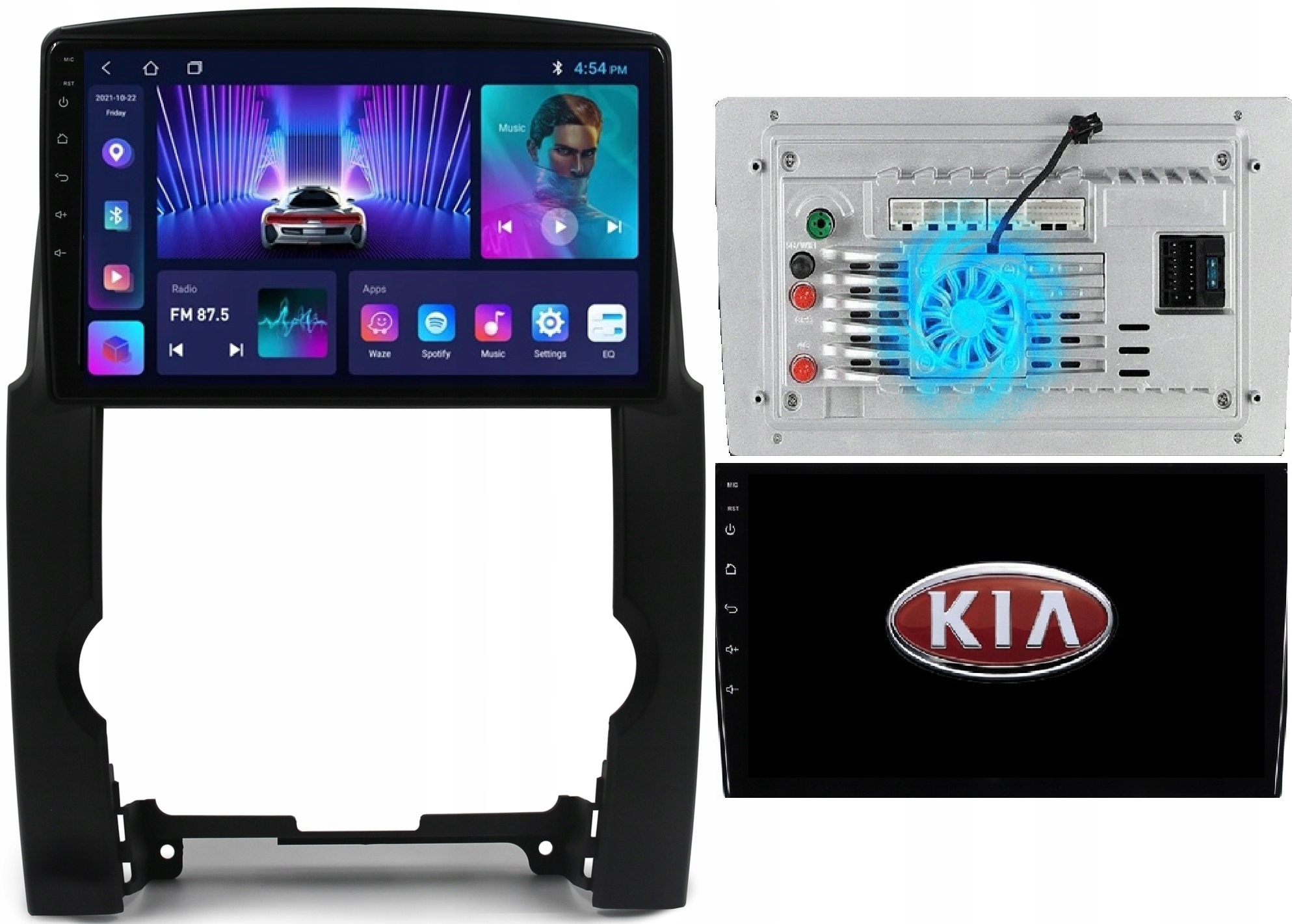 Radio Nawigacja Android Gps Kia Sorento II 2009-2013 Carplay +kamera 2/64GB