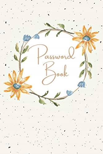 Simple Planners, Elegant Password Book With Alphabetical Tabs. Password Kee