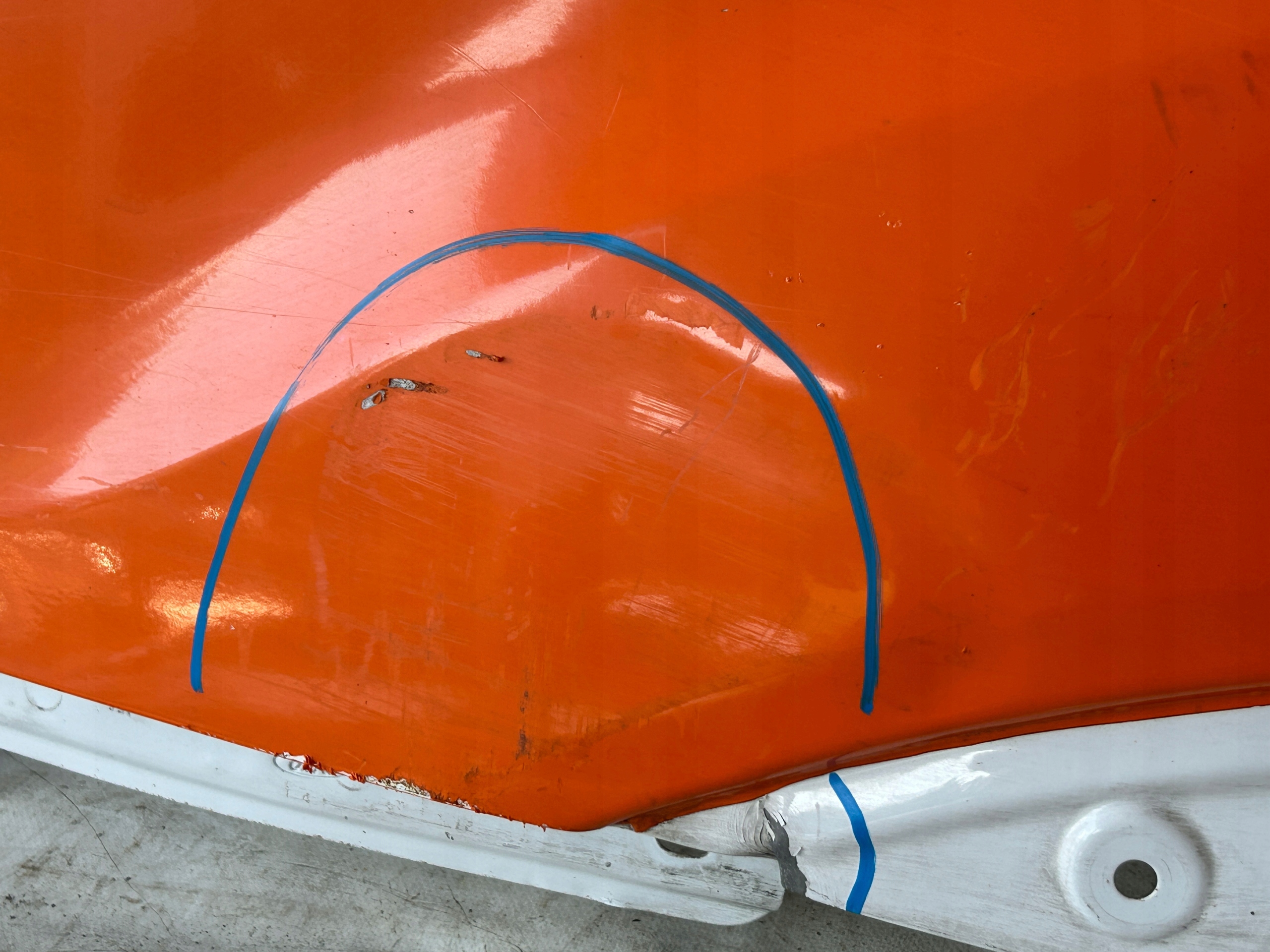 parafango sinistra Anteriore FORD TRANSIT MK8