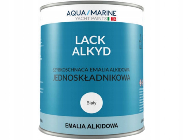 Farba Safe Nanotech Lack Alkyd 0,75L biała