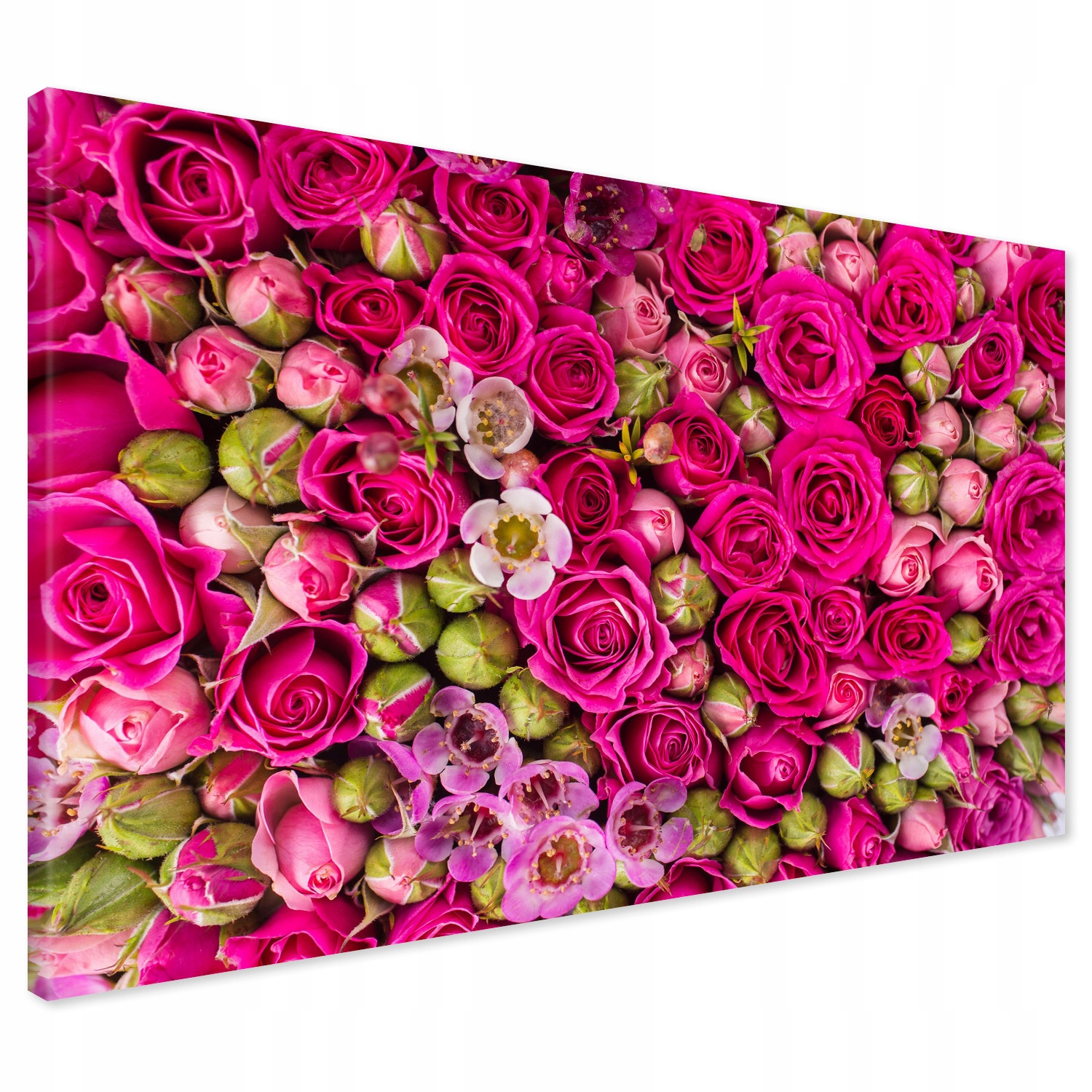Obraz na płótnie 120x80 Róże Kwiaty XXL Canvas Premium Nowoczesny do Salonu