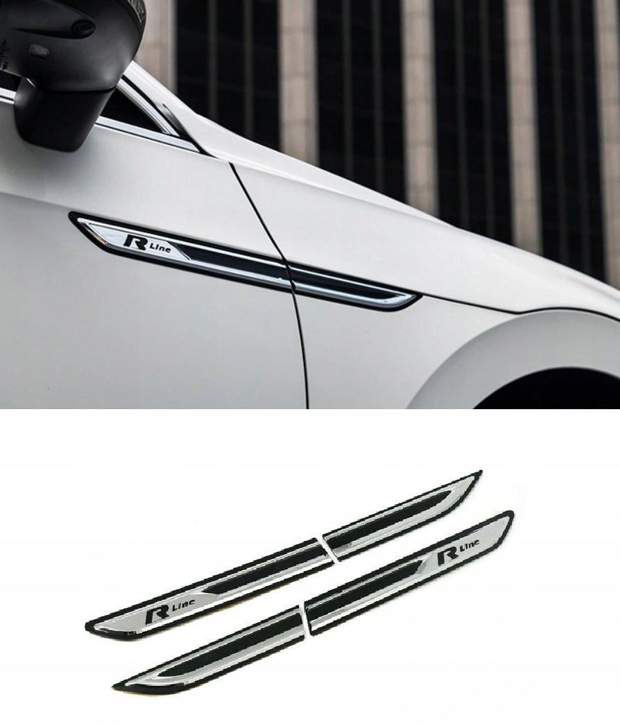 VW R LINE RLINE емблема PASSAT B8 на двері