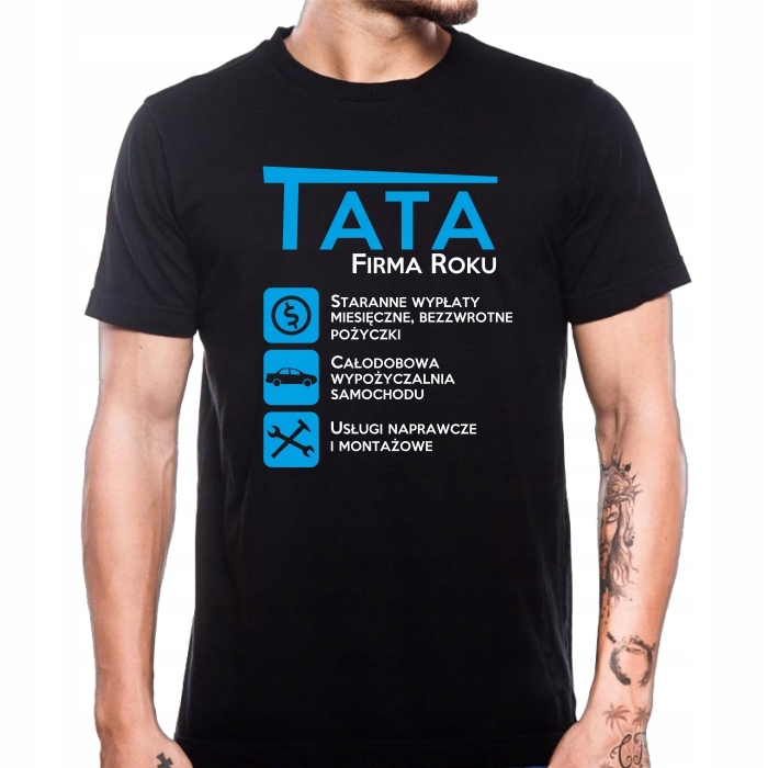 

Koszulka T-shirt Dla Taty Dzień Ojca