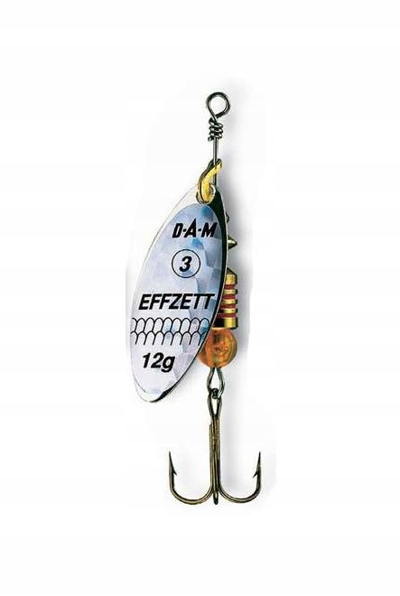 Obrotówka Dam Effzett Predator Spinner 1 4 g silver-glitter