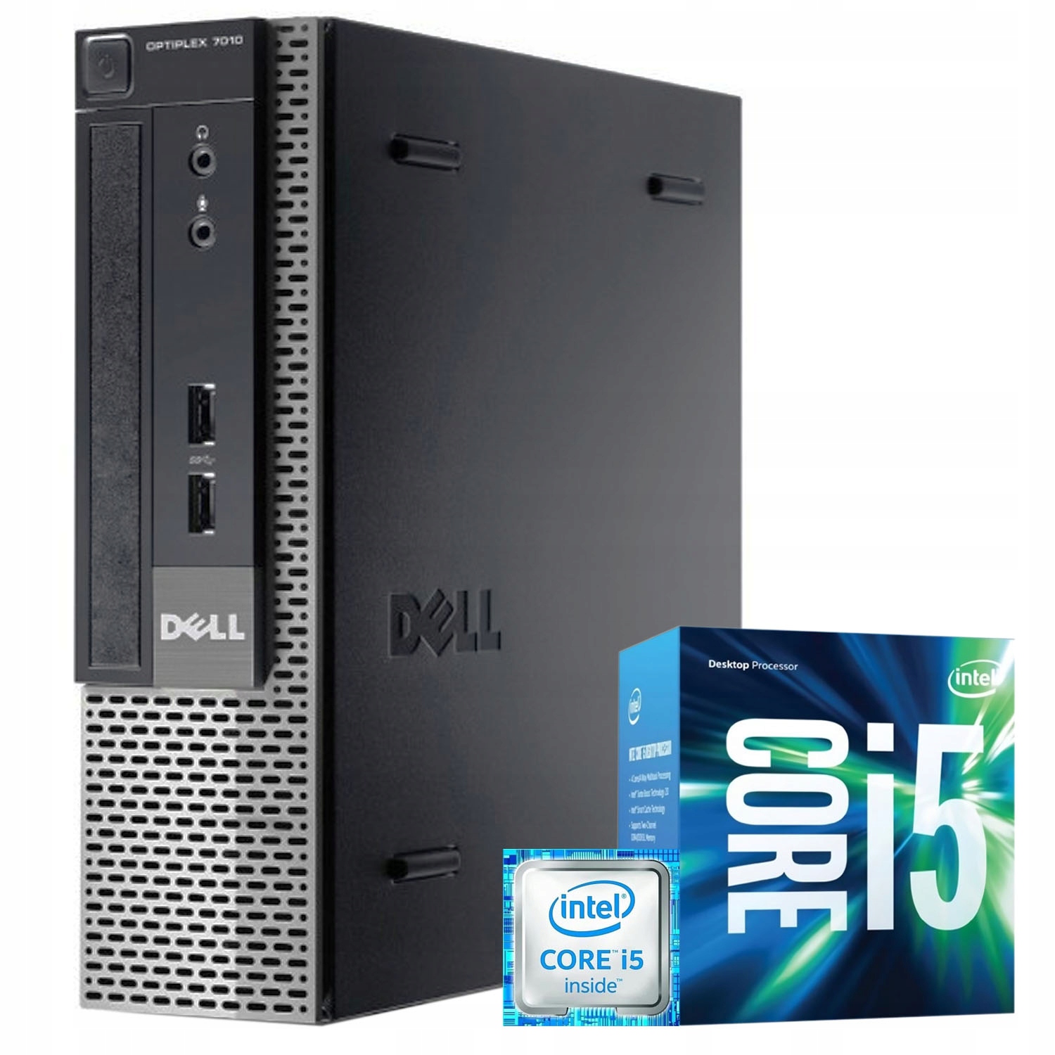 Mały Komputer Dell Optiplex 7010 USFF | i5 | 8 GB/0GB | DP RS-232 baza