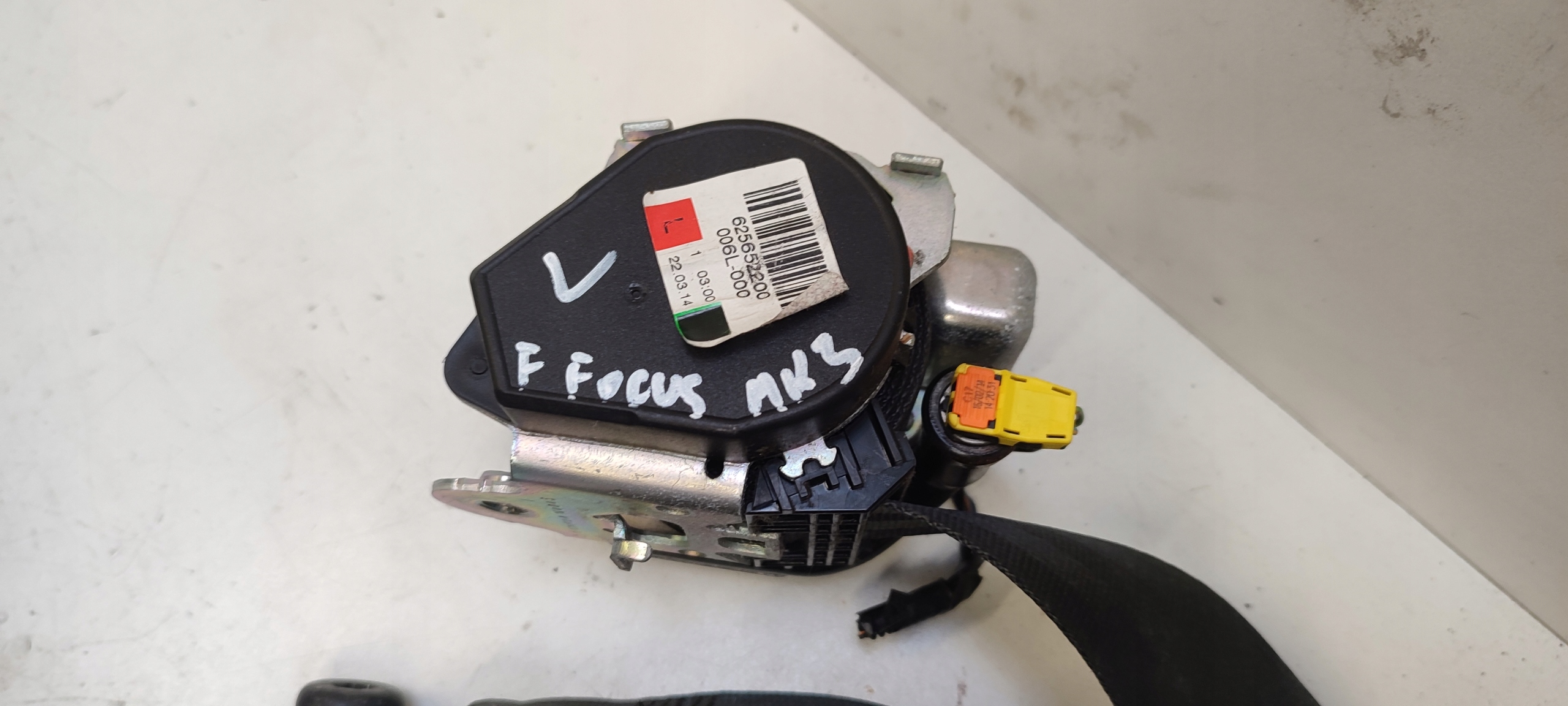 dashboard console airbags tension belts sensor kpl Ford Focus MK3 1,0 Ecoboost