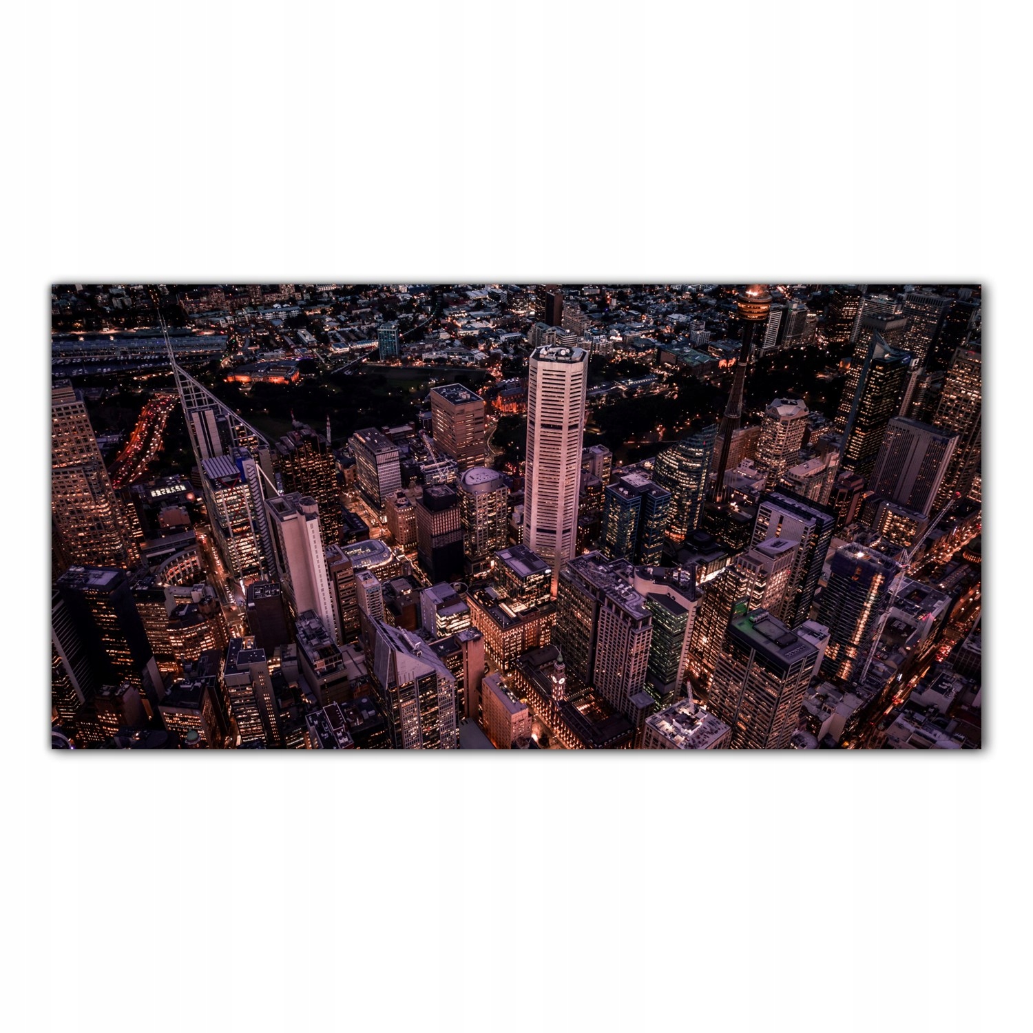 

Hartowany Obraz Szklany Miasto Krajobraz 120x60