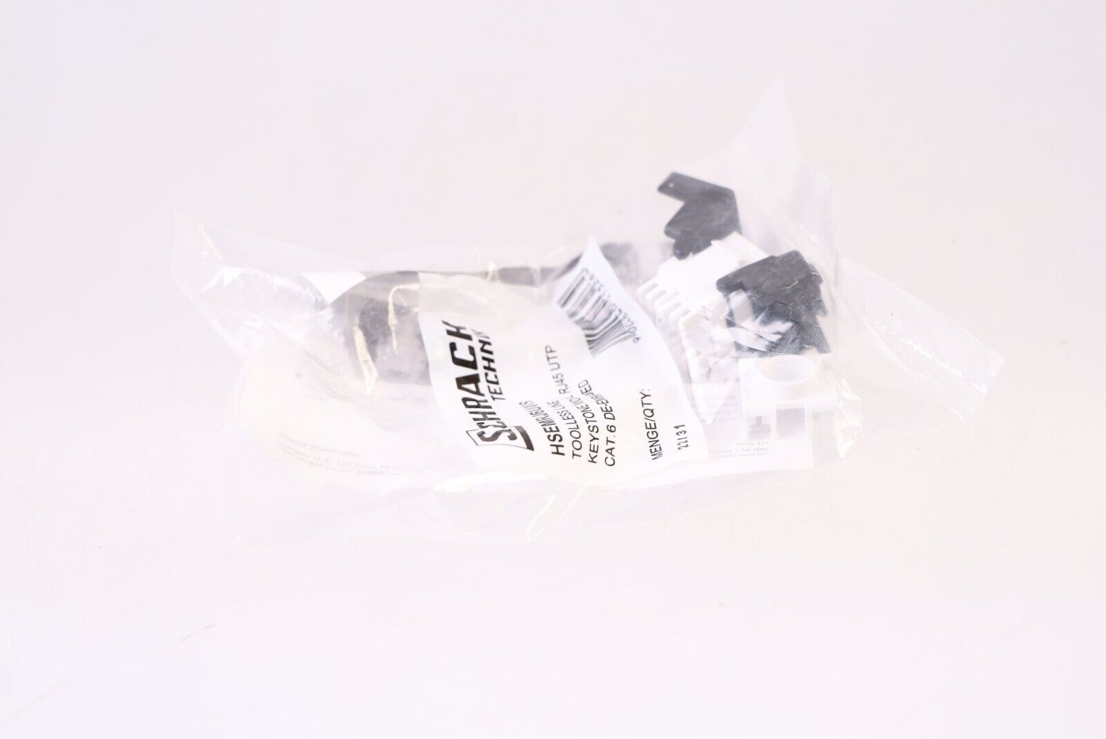 SCHRACK HSEMRJ6UWS KEYSTONE RJ45 UTP CAT. 6 ! NEW (HSEMRJ6UWS) • Cena