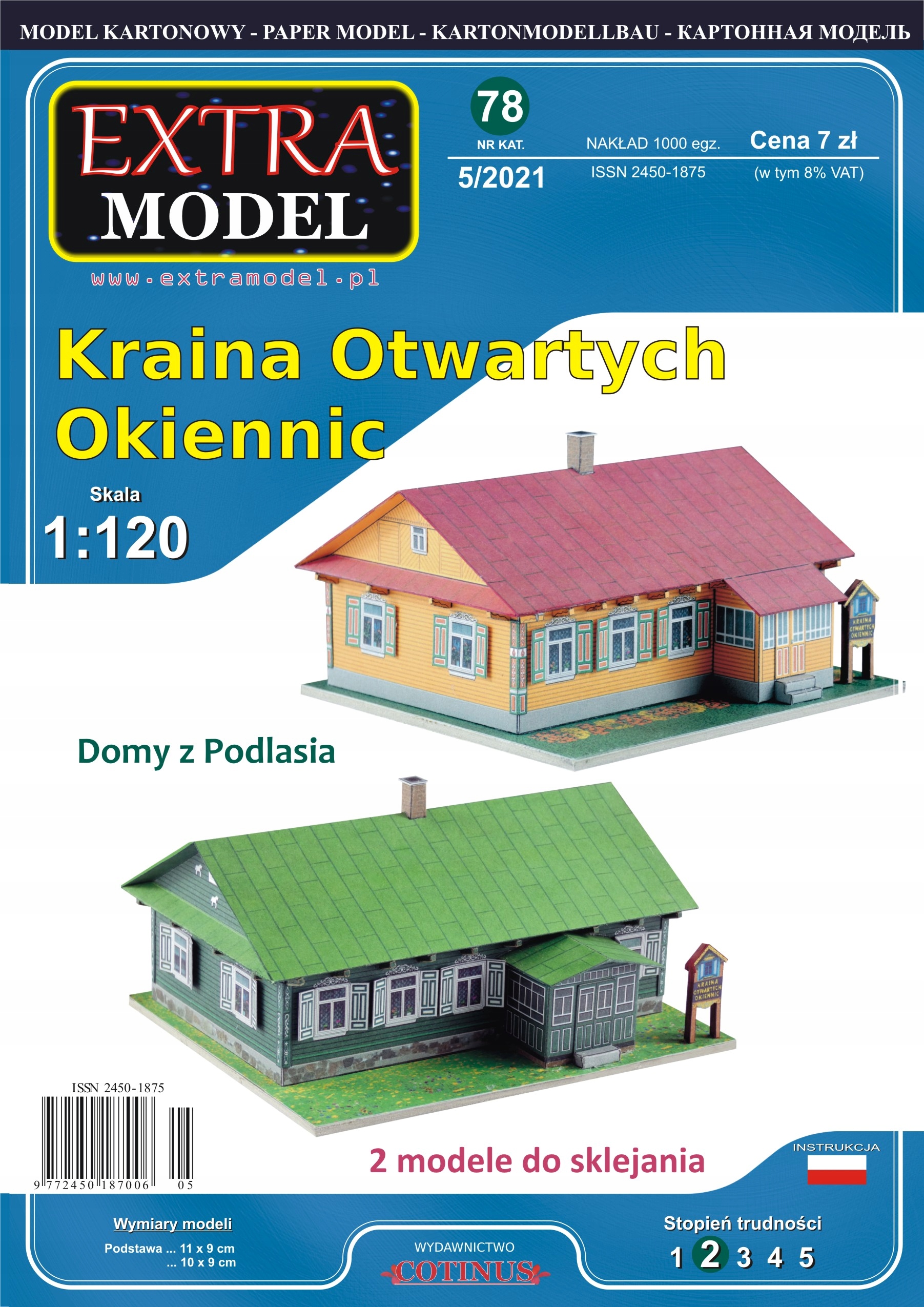 

Extra Model_ Kraina Otwartych Okiennic_ 2 domki