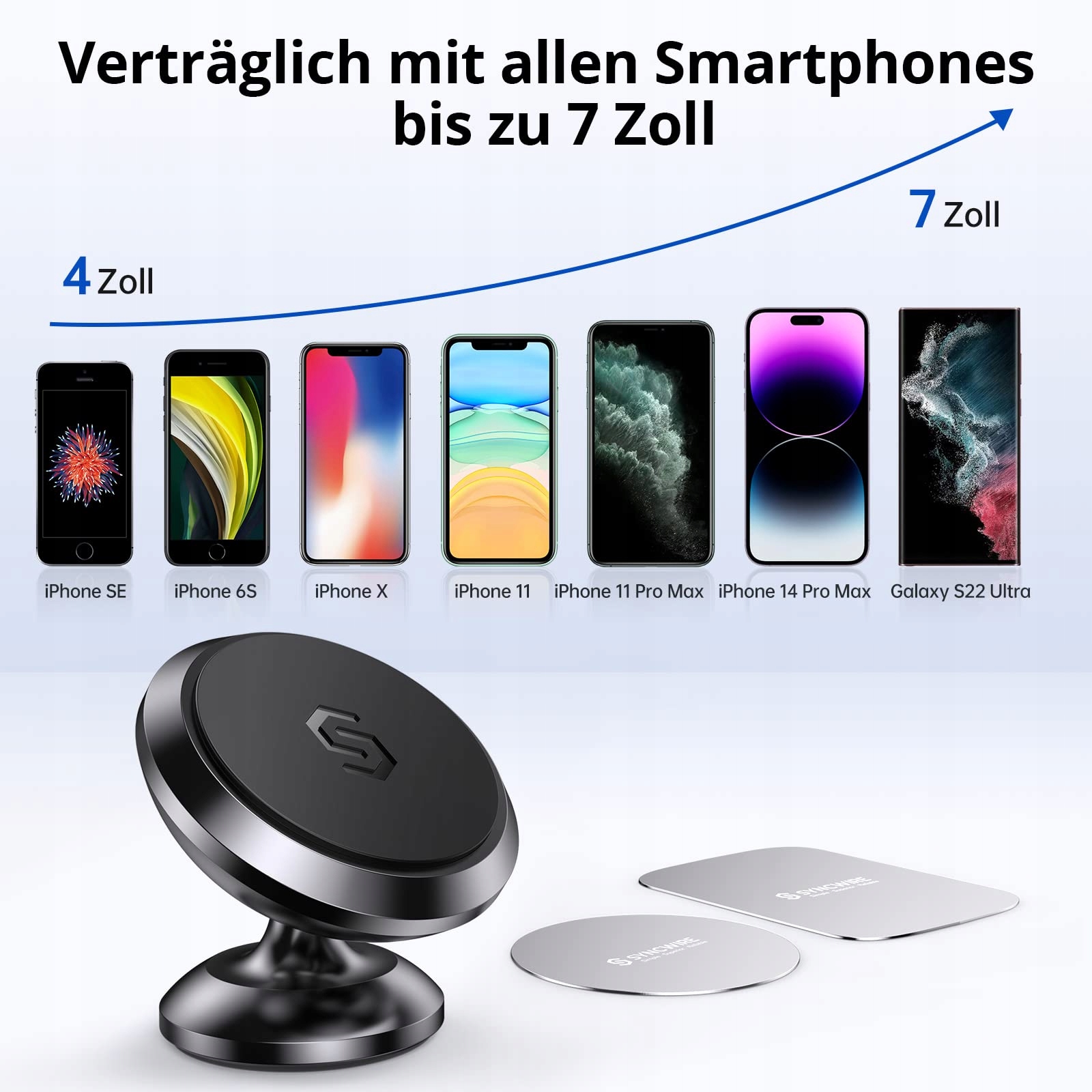 SYNCWIRE Magnetyczny Uchwyt 360° iPhone — miniatura 7