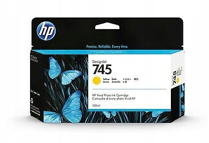 Tusz HP 745 F9J96A YELLOW DesignJet Z2600 Z5600