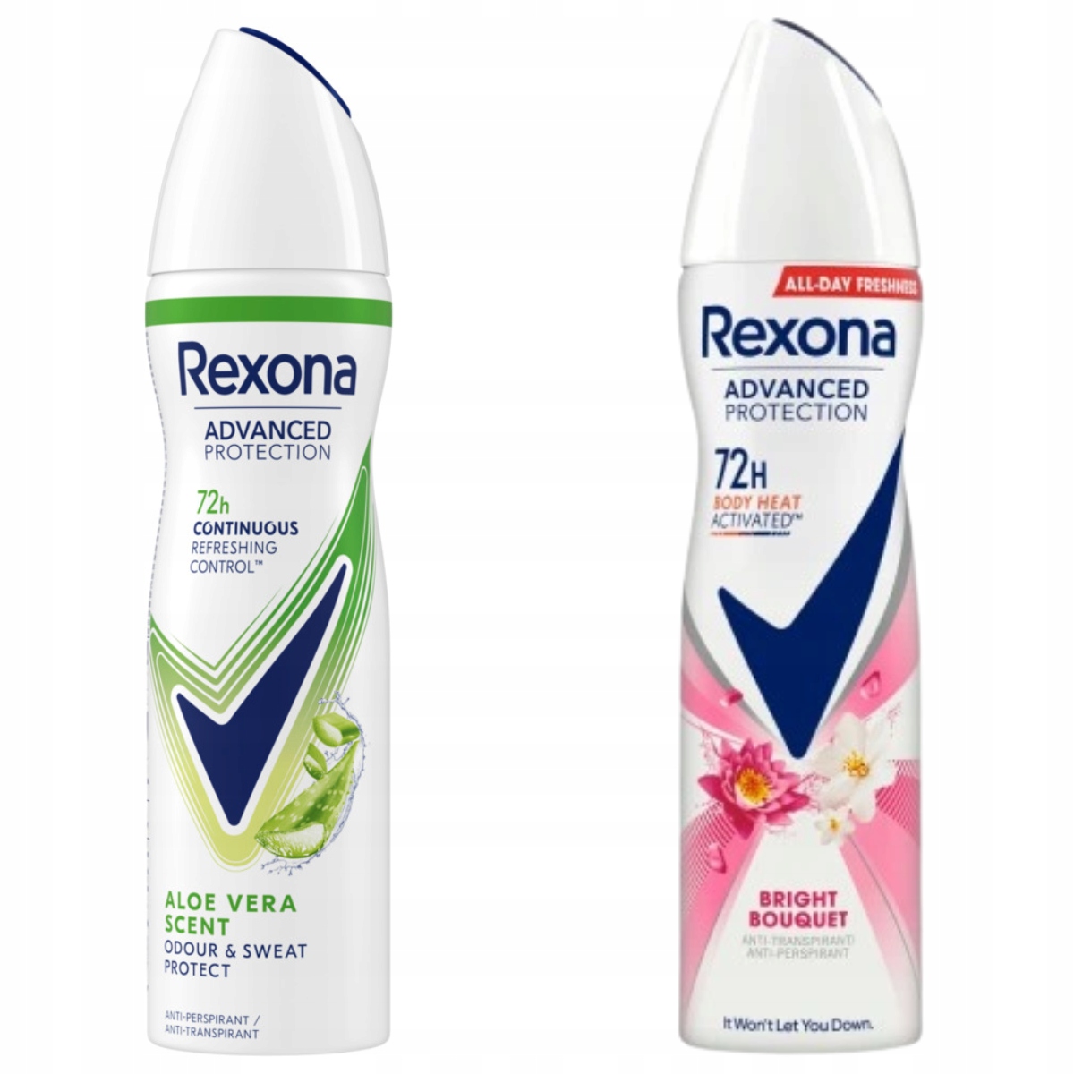 Rexona Advanced Protect Pro Ženy Sada Antiperspirant Spray MIX 2x150ML