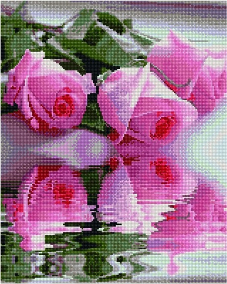 Diamantová mozaika na kroně 40x50 Ipicasso-pl