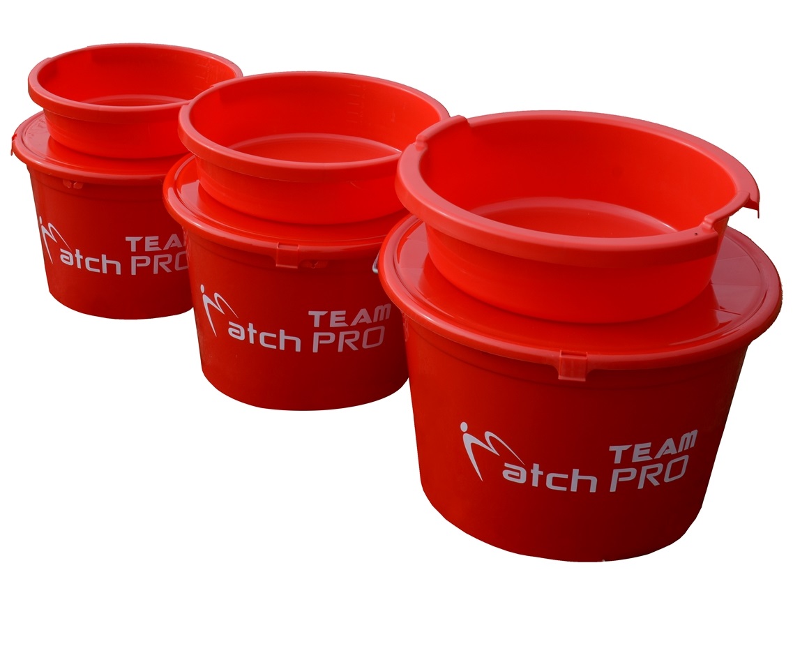 TEAM MATCHPRO WIADRO 18L + MISKA 5L + POKRYWKA