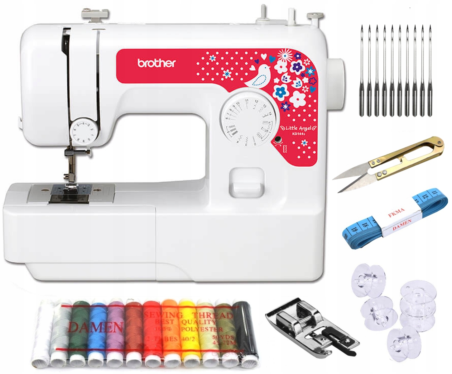 Maszyna do szycia domowa mechaniczna Brother Little Angel KD144S Gratisy