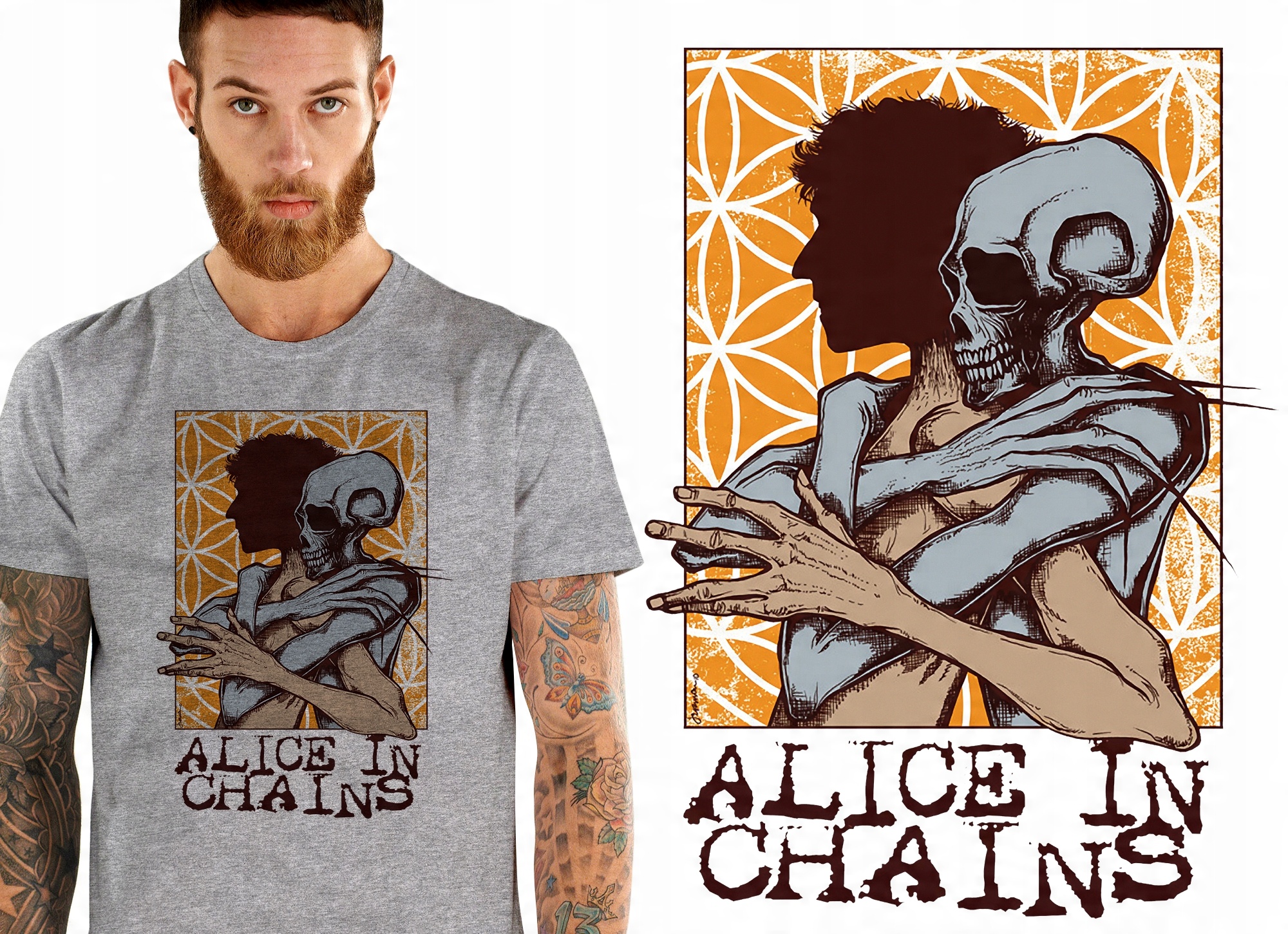 

Alice In Chains Staley Cantrell Koszulka Męska L