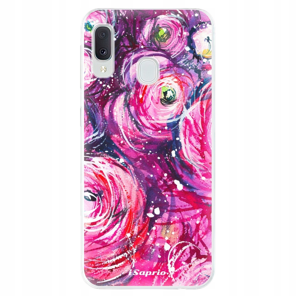 Silikonowe etui iSaprio Pink Bouquet do Samsung Galaxy A20e
