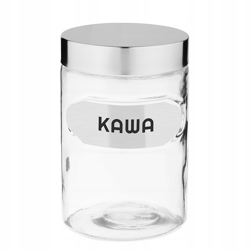 

Pojemnik Szklany Słoik Ozzy 1250 ML Kawa