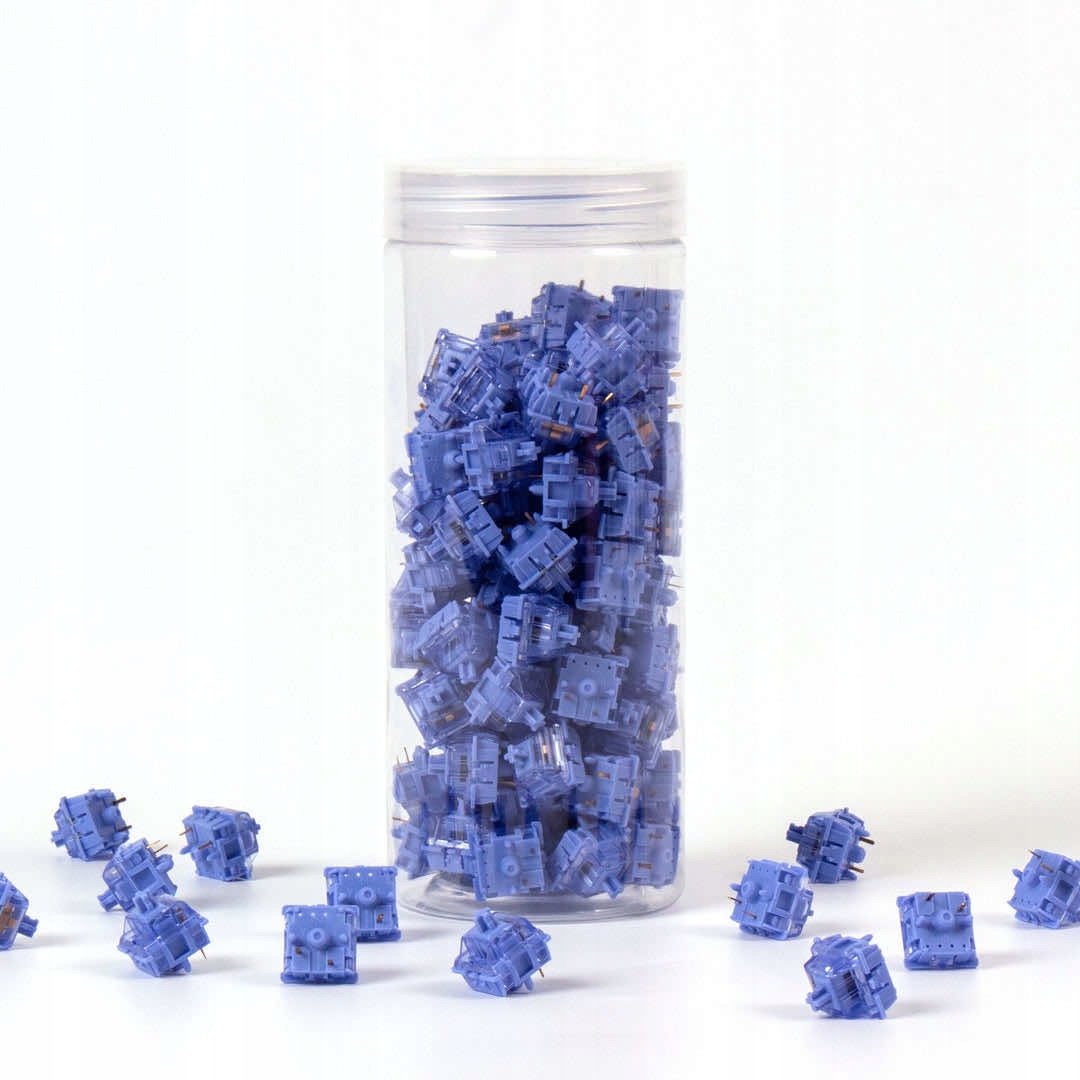 Gateron Cj Switch Přepínače Light Blue 110 ks