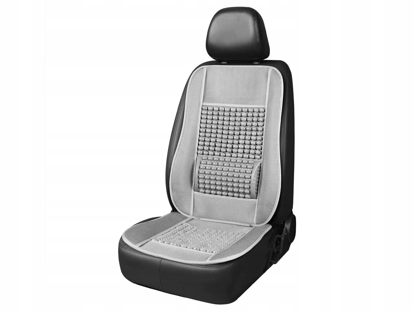 Mata Na Fotel Siedzenie Koraliki Z Podparciem Pod Plecy Do Samochodu