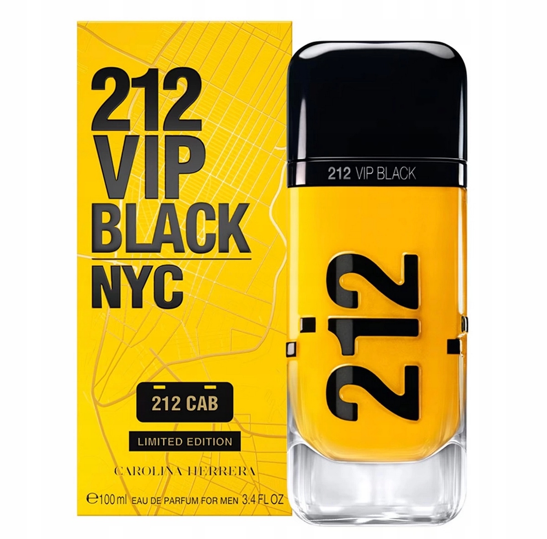 Carolina Herrera 212 Vip Black 212 Cab Limited Edition 100 ml