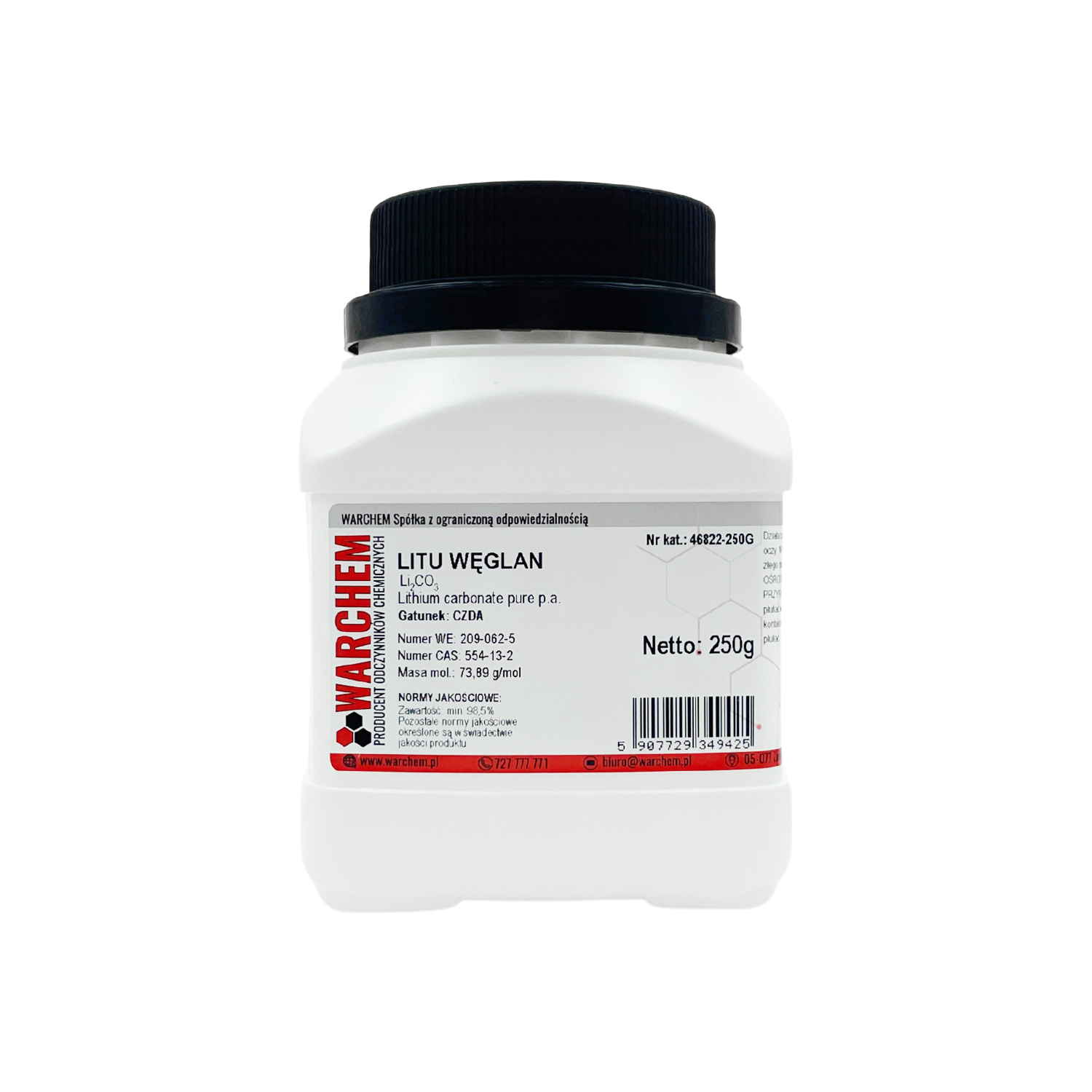 Węglan Litu Czda 250g