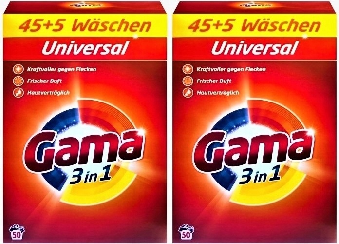 

Proszek Gama Vizir Universal 2x 3,25 Szt De
