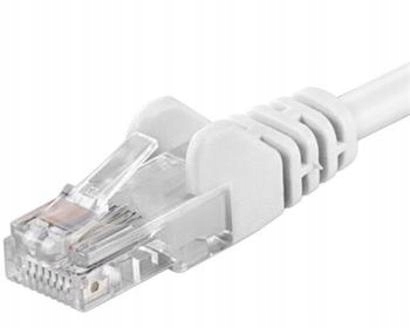 Premiumcord Patch kabel Utp RJ45-RJ45 CAT5e 1m biały