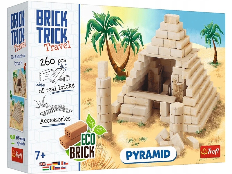 

Klocki Trefl Brick Trick Travel Piramida 61550