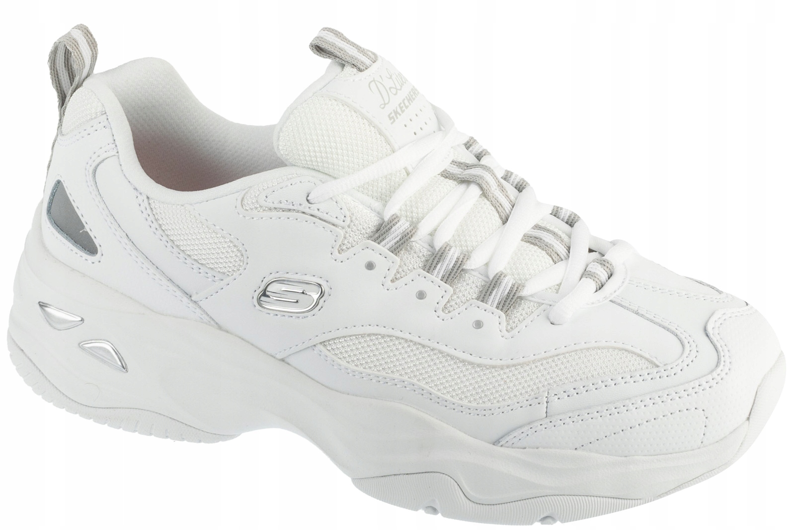 Skechers Fresh Diva [36] Dámské kožené tenisky bílé