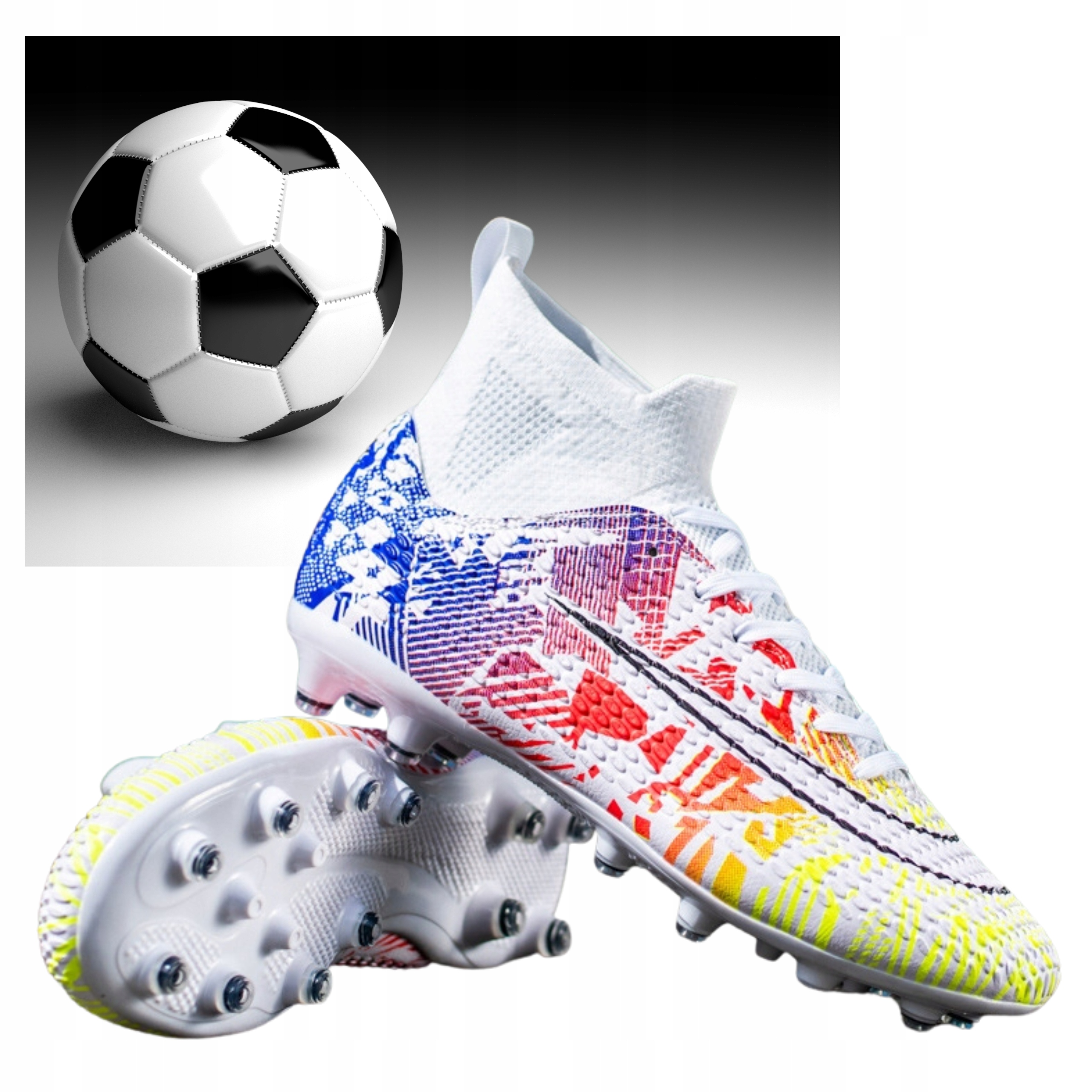 Korkové Fotbalová obuv tréninkové boty na fotbal sport lanka Fg