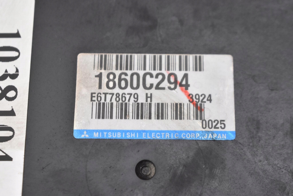 Centralina computer Motore 1860C294 MITSUBISHI ASX 1 e 1.6 MIVEC 117KM 12