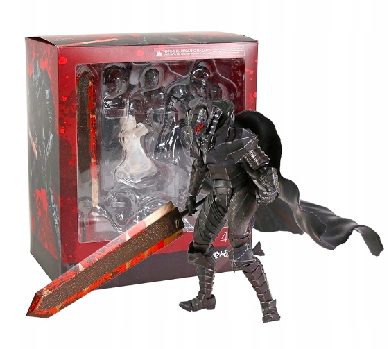 Pohyblivá figurka Guts Black Swordsman Berserk Armor 17 cm