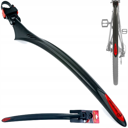 Błotnik rowerowy tylny Author X-bow Cross 28" czarny