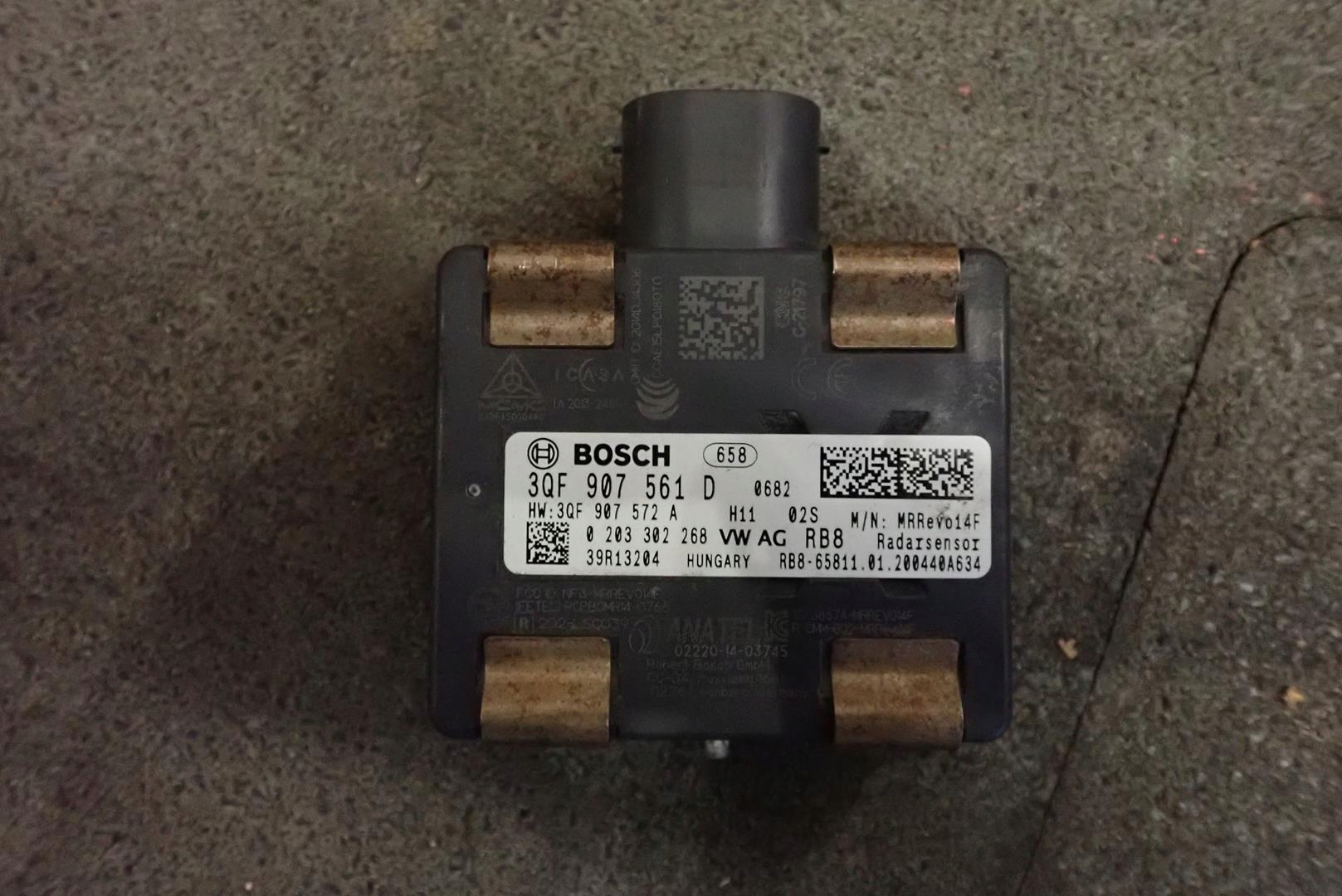 Radar distronic VW SEAT SKODA AUDI 3QF907561D