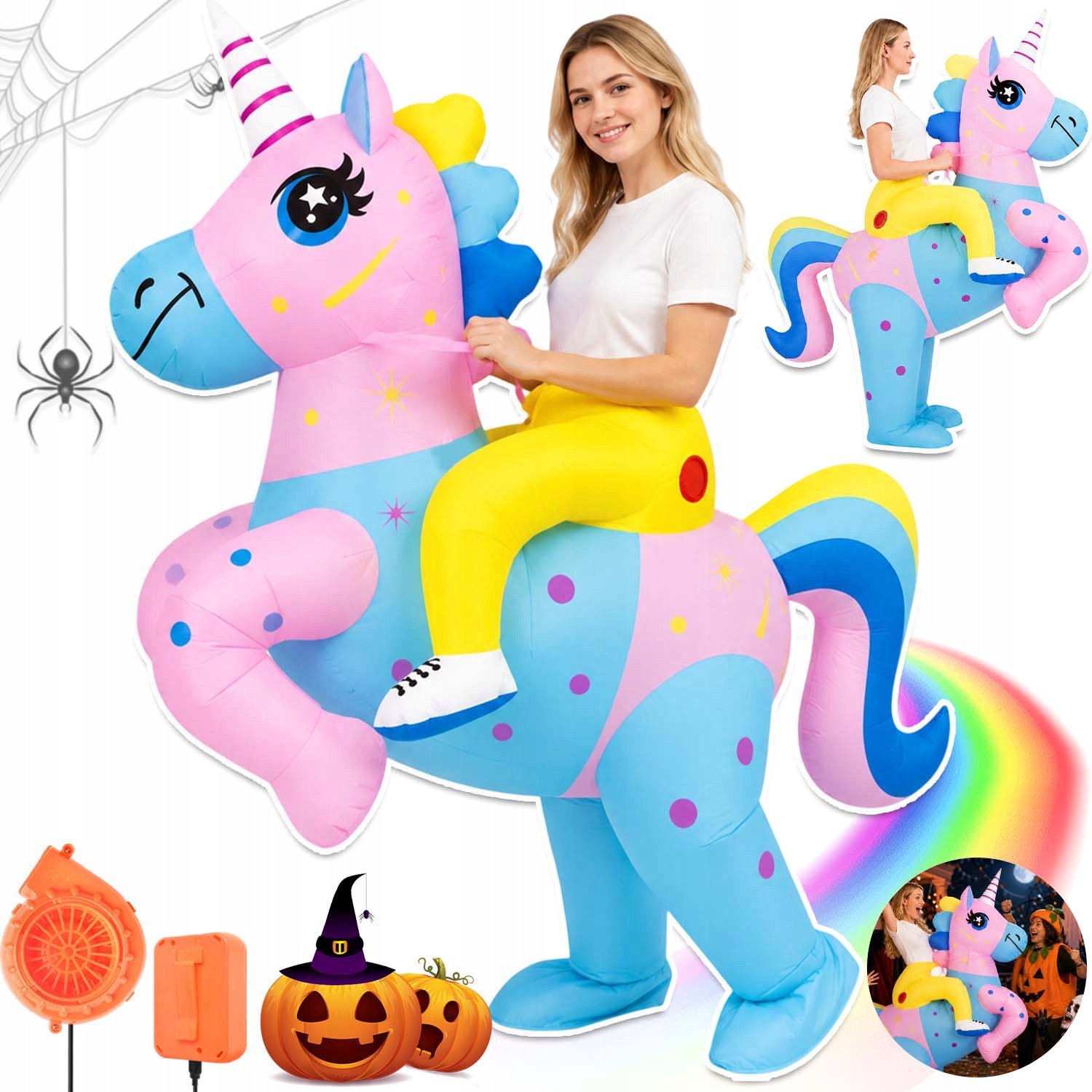 Kostým Pro Jednorožce Pro Dospělé Na Halloween 1.7-1.9 M