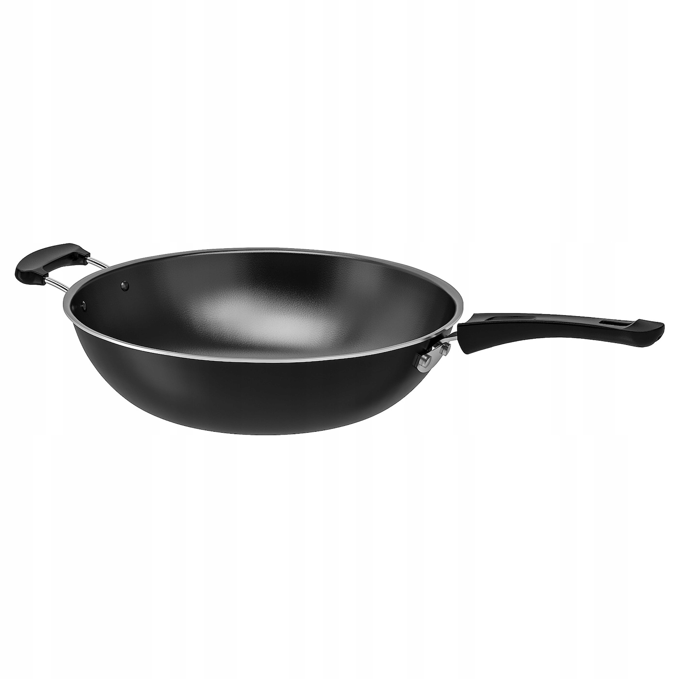 IKEA TOLERANT Wok, czarny, 33 cm