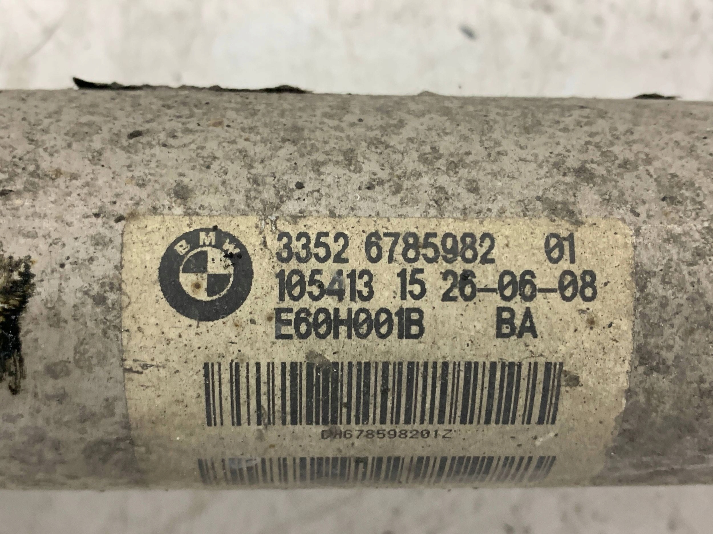 shock absorber rear right rear part 6785982 BMW E60 (2003-2010 ) 2.0 D
